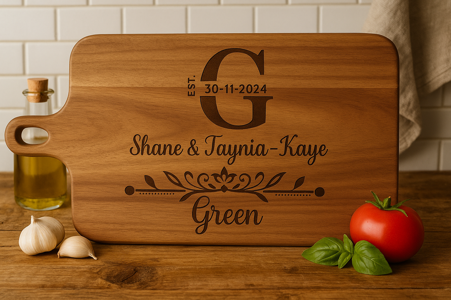 Personalized Cutting Board