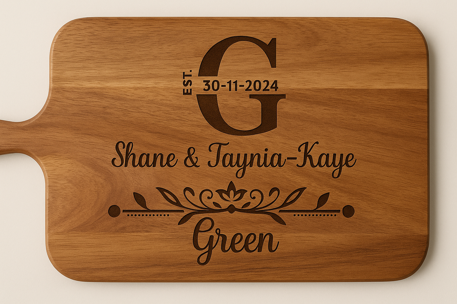 Personalized Cutting Board