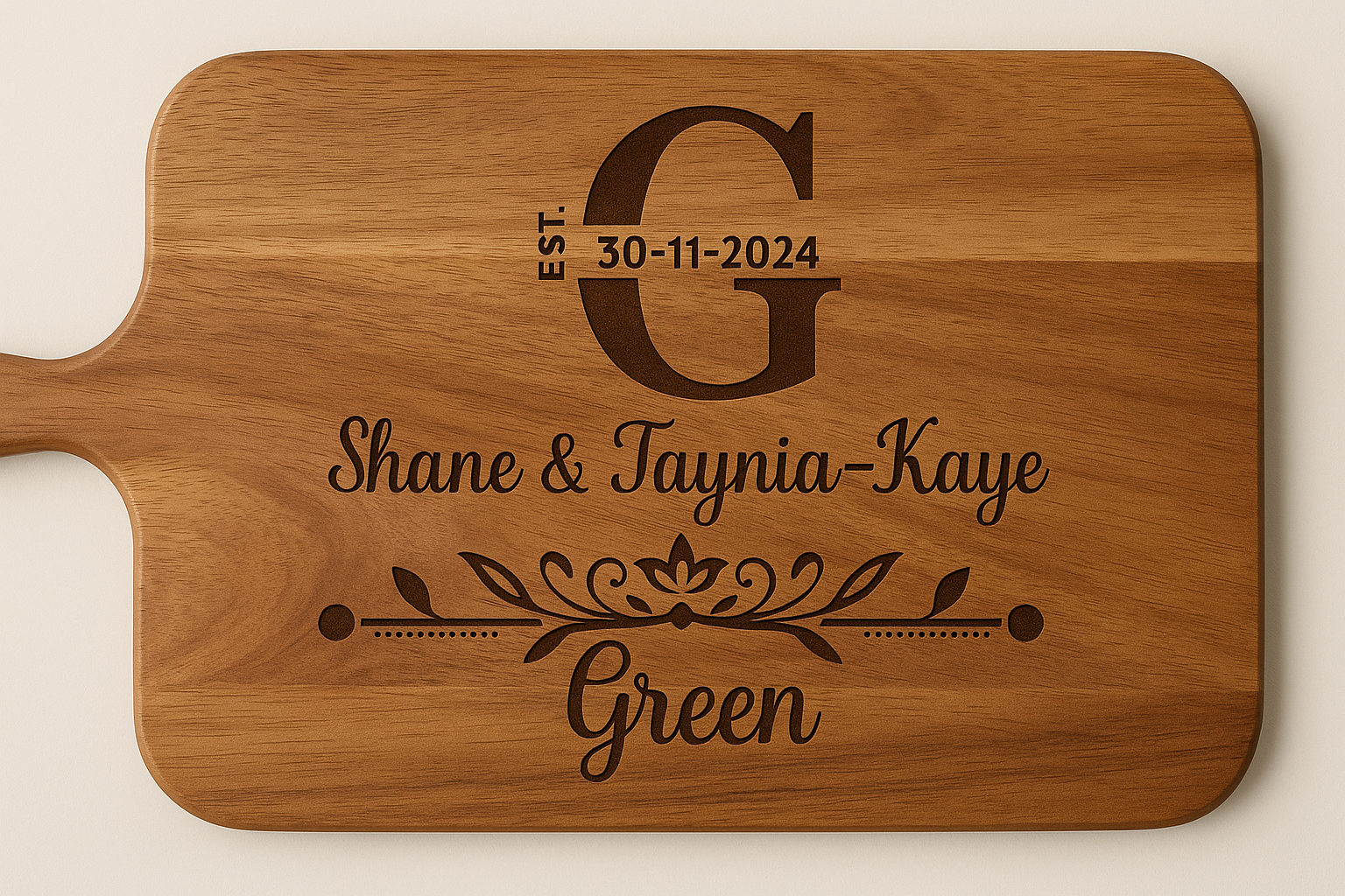 Personalized Cutting Board