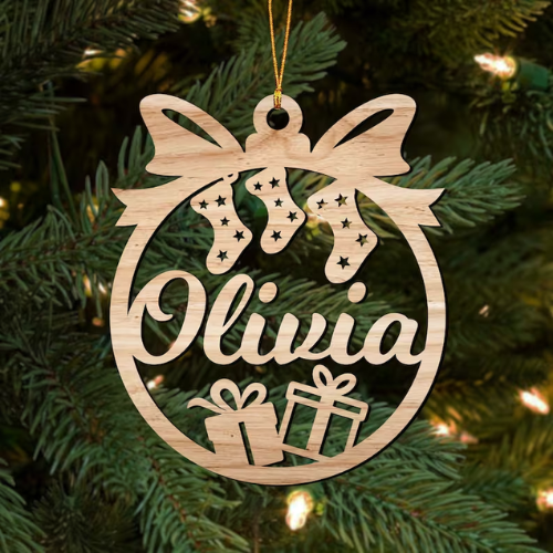 Personalized Name Ornaments