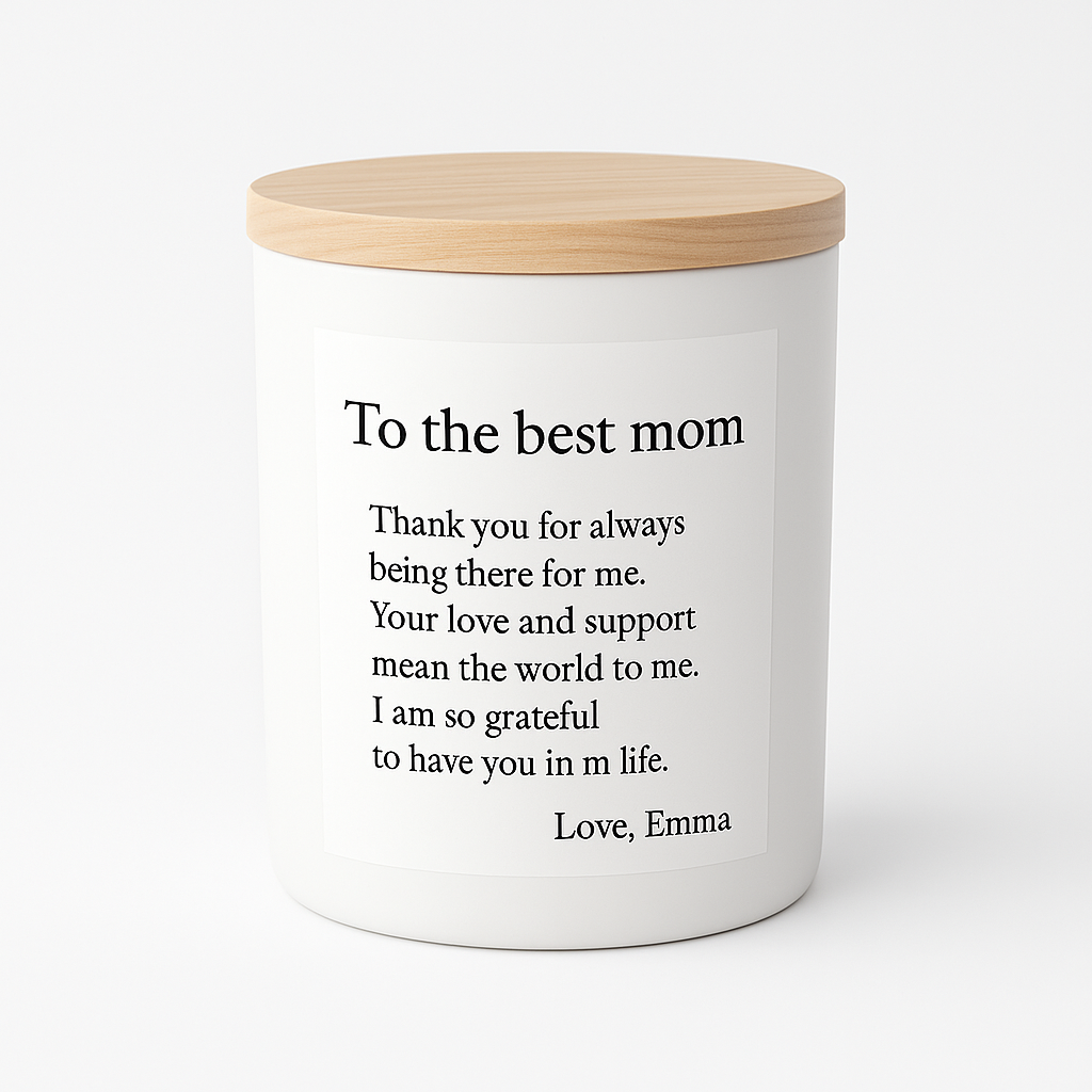 Personalized Candle