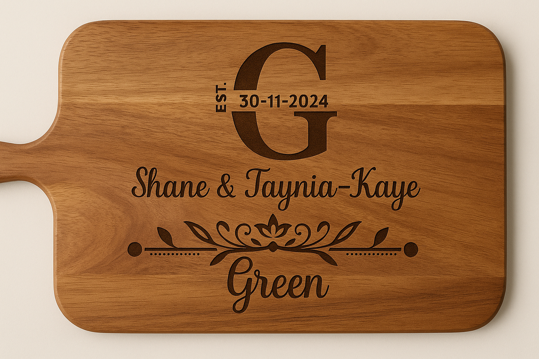 Personalized Cutting Board