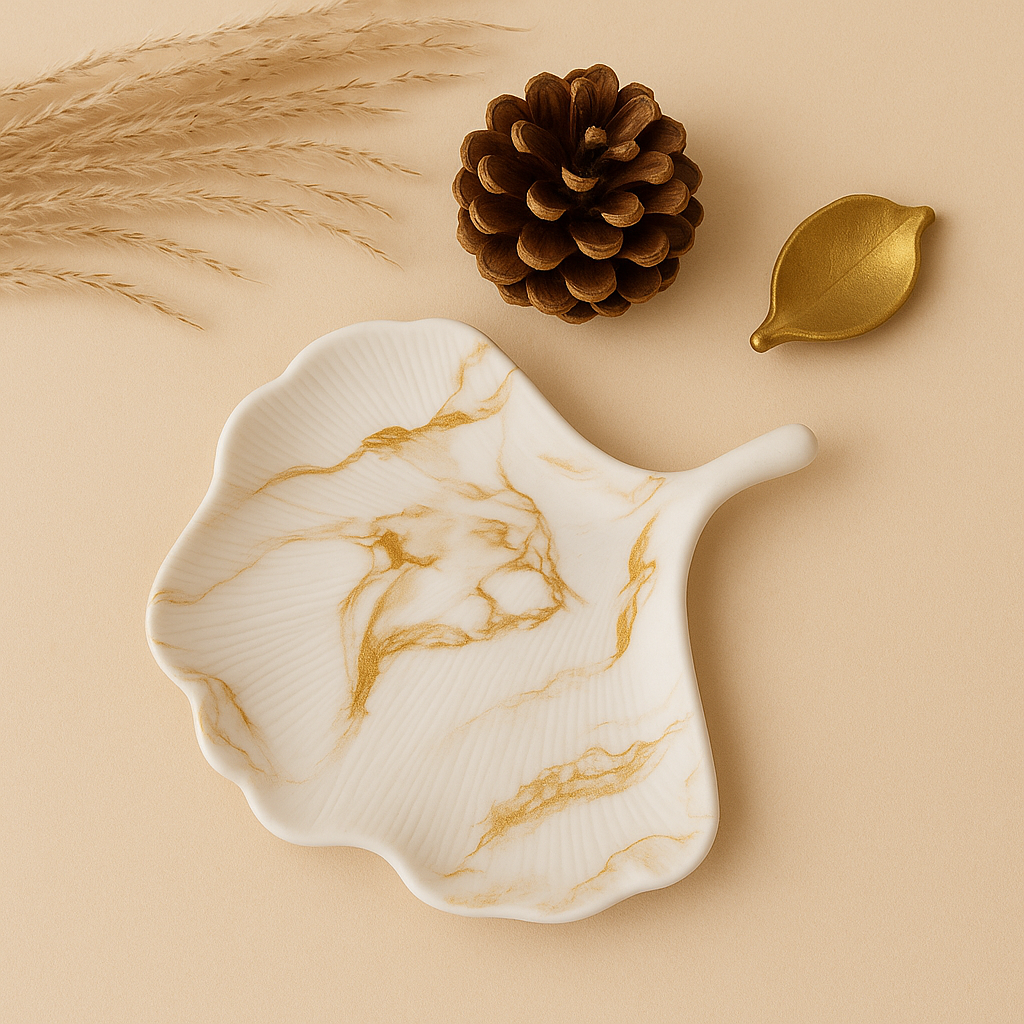 Gingko Leaf Vanity Tray